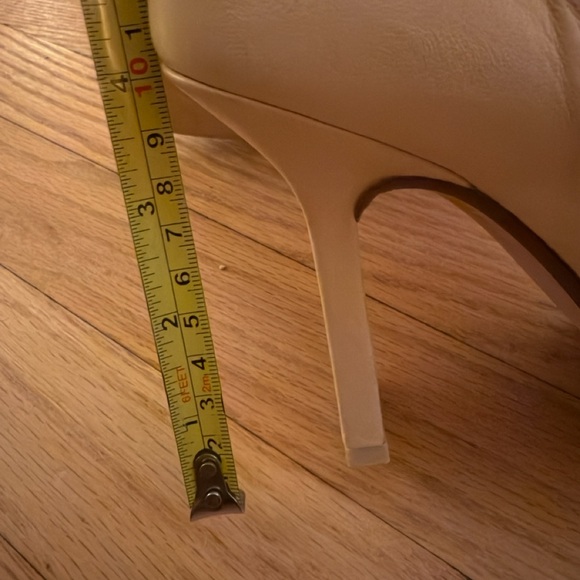 Miista Cream Heeled Boots - Picture 11 of 11